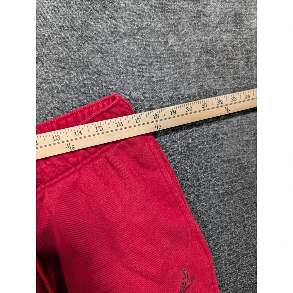 Jordan Mens Flight Fleece Sweatpants Red Jumpman Joggers XL 1545
